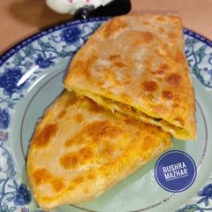A picture of Aloo Gobhi Paratha 😋 Street Style.