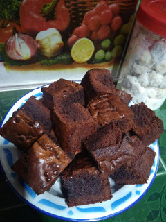 Foto resep Brownis coklat moist tanpa bp,sp dan soda kue