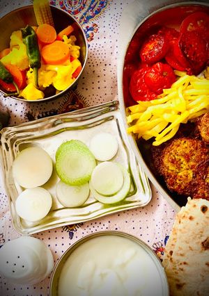 عکسی از دستور کباب شامی