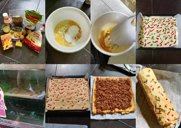 Bolu Gulung Abon Lele