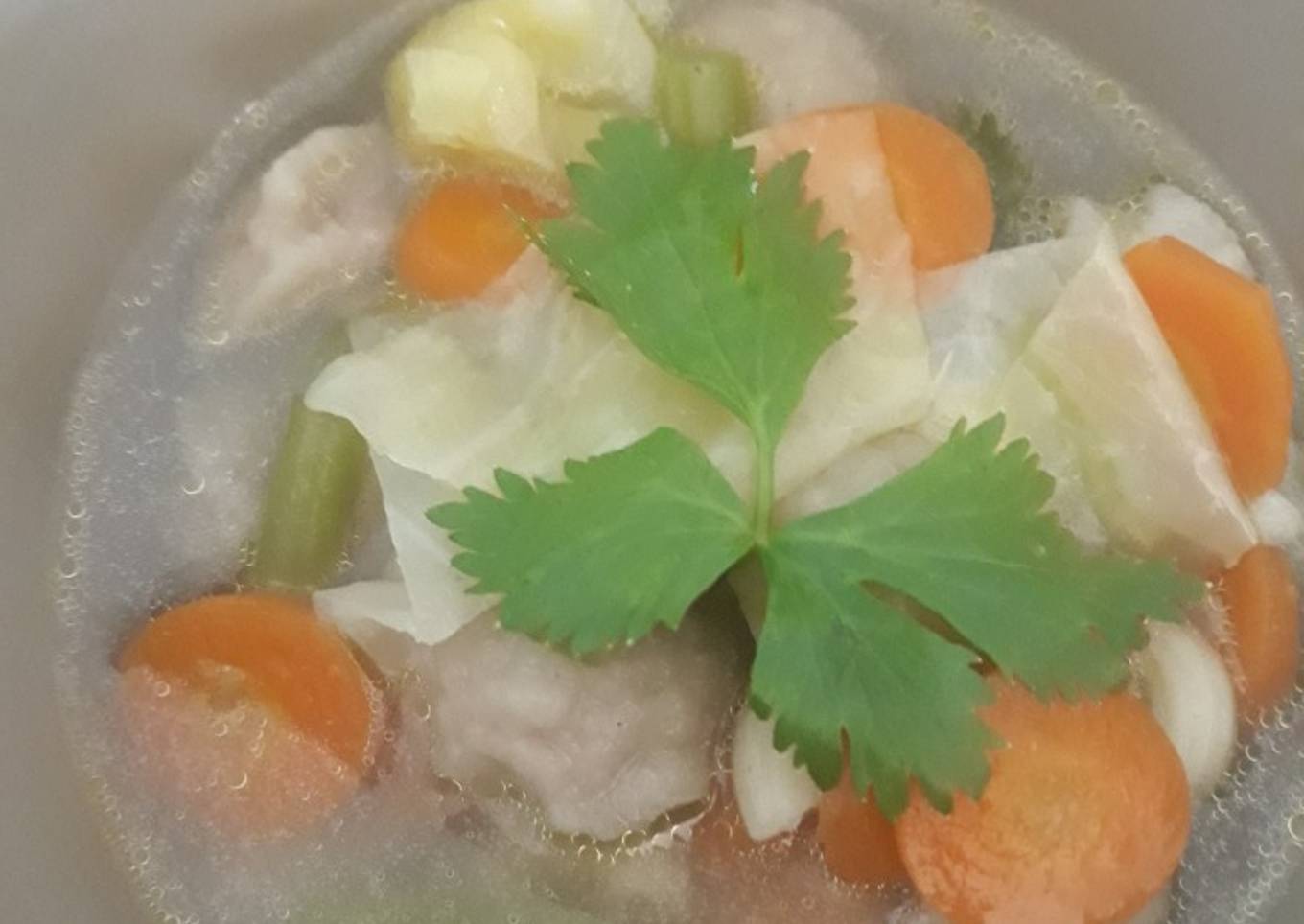 Sayur sop ekonomis