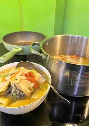 Hình của món Canh chua măng cá.