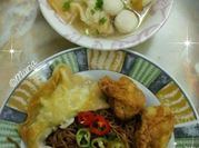 Gambar resepi mee sup ikan