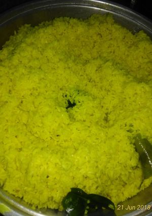 Foto resep Nasi Kuning Pulen