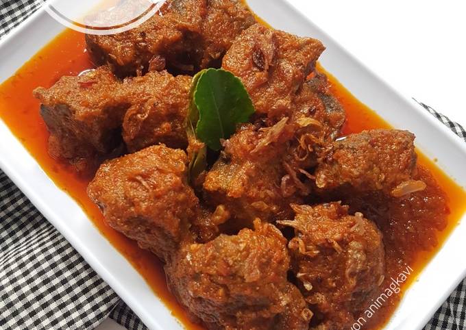 Resep 134# sambal goreng hati sapi yang Enak