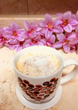 صورة لوصفة مشروب الكاسترد