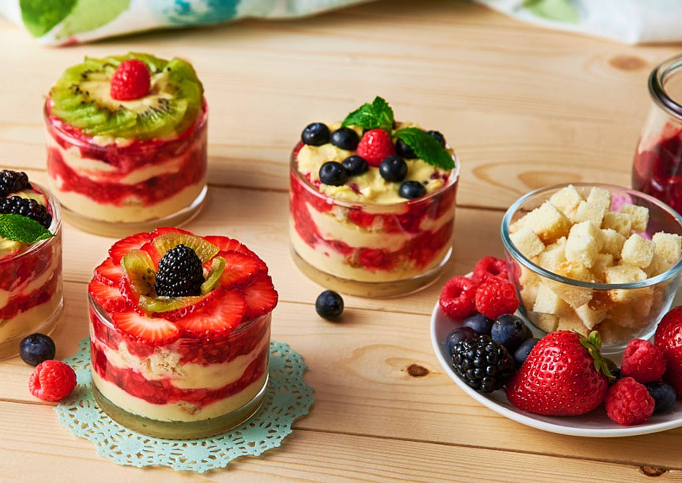 Trifle con Frutas