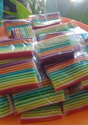Foto resep Kue Lapis Pelangi 🌈