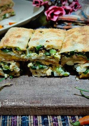 Foto resep Martabak Telur | Isi Daging Ayam