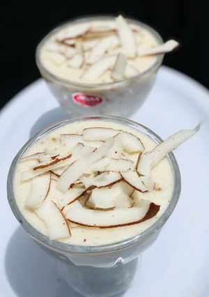 A picture of Wheat pudding.