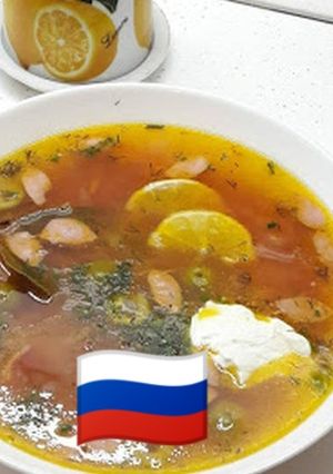 Szoljanka-inspiráció Evgenia Ryzhkova konyhájából recept fotója