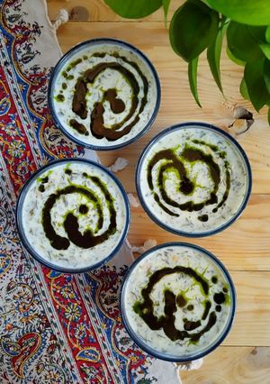 عکسی از دستور آش دوغ