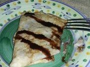 Una foto de masa para crepas