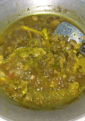 Foto resep 80. Rendang Daging Kebo Tanpa Santan