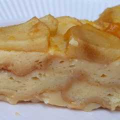 Una foto de Flan de manzana Tm5