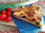 Una foto di focaccia barese