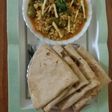 Whole Wheat Chapati with Dal qeema