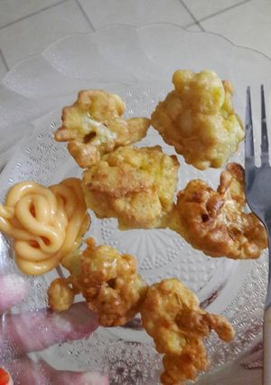Foto resep Bunga kol goreng tepung