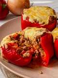 Bolognese Stuffed Peppers