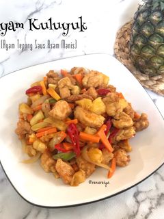 Foto resep Ayam Kuluyuk (Ayam Saus Asam Manis)