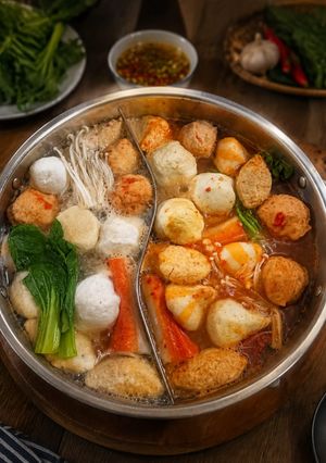 Foto resep Steamboat Homemade Kuah Tomyum