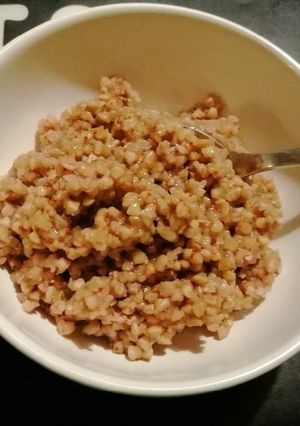 Fahéjas mézes hajdinakása recept fotója