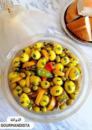 صورة لوصفة نصيب الديك الرومي بالبطاطس و الزيتون