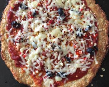 Easy Recipe Cauliflower pizza crust Restaurant Style