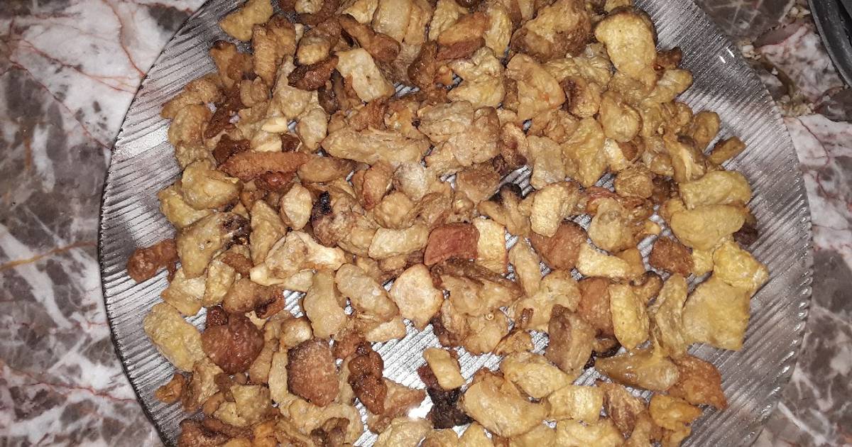 Chicharrón y Grasa casera! Receta de Antonella Coronel ?- Cookpad