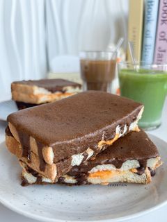 Foto resep Coffee Cheese Toast Ala Roti Boy