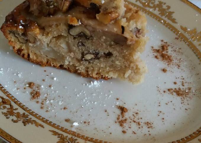 Guida passo passo a Preparare Veloce Torta sofficissima..pere e noci