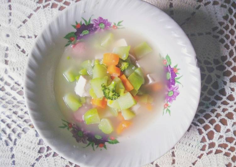 Simple Soup (no oil, no MSG)