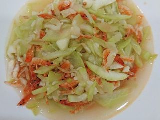 蒲瓜炒櫻花蝦