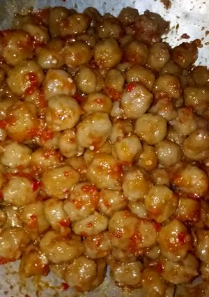 Foto resep Bakso Pentol Super Pedas