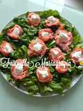 La fresca e irresistibile insalata di lattuga km zero con salmone affumicato e crema spalmabile 👩‍🍳❤️🏡🦁