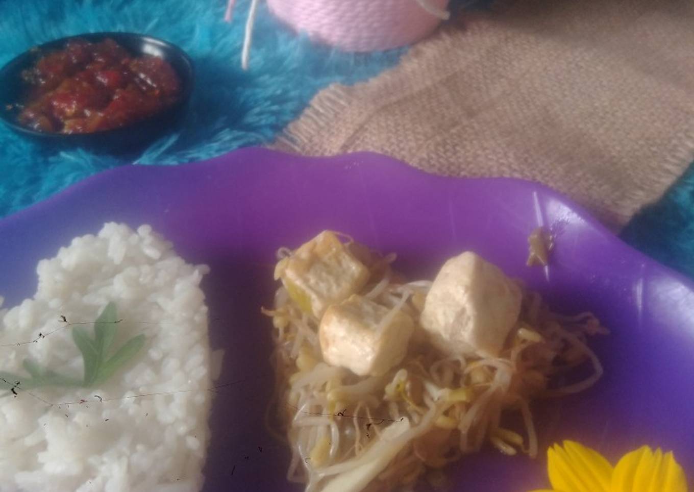Tumis toge tahu
