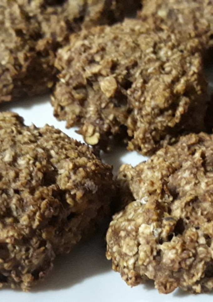 Una foto de Galletas de avena con chocolate