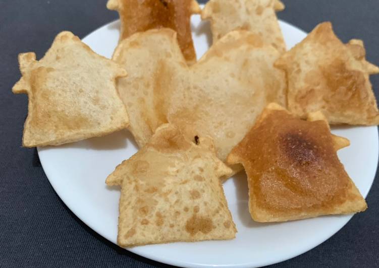 Simple Way to Prepare Ultimate Puri in Heart and hut shape