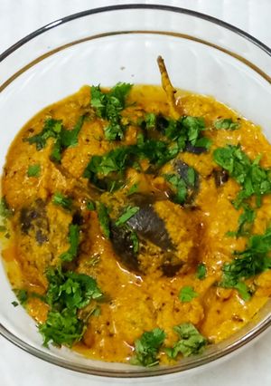 A picture of Masala Vangi (Eggplant) !!.