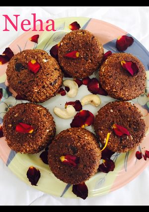 A picture of Wheat flour Oats dates cookies.