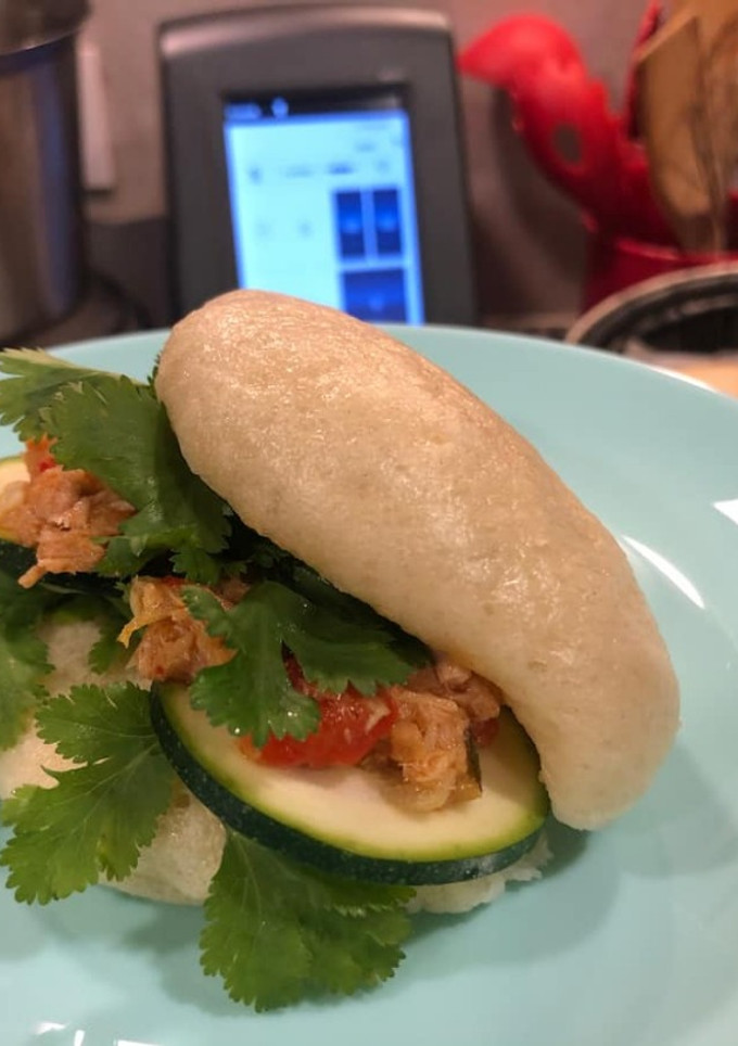 Una foto de Pan bao con MyCook Touch