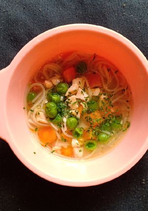 Foto resep Sop misoa salmon