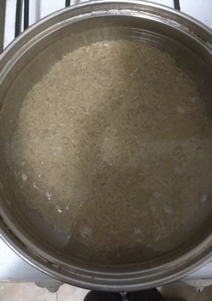 Una foto de Básicos de cocina: hoy arroz integral👑😆🏵️