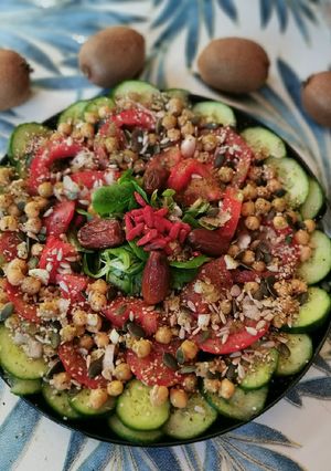 Une photo de Salade healthy vegan❤️👍