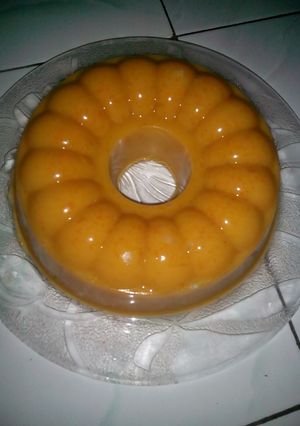 Foto resep Puding labu kuning santan