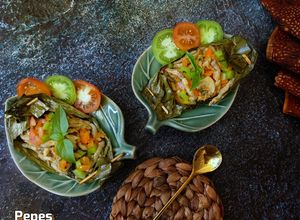 Foto resep Pepes Kerang Bambu (Lorjuk)