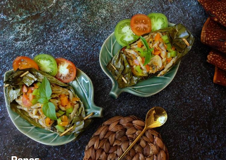 Pepes Kerang Bambu (Lorjuk)