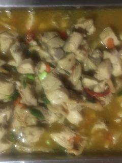 Foto resep Ayam cah jamur