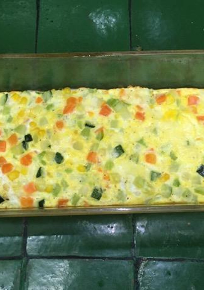 Una foto de Pastel de verduras