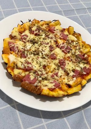 Foto resep Pizza Roti Teflon Simple